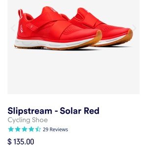 TIEM red spin shoes US 9 EU 40